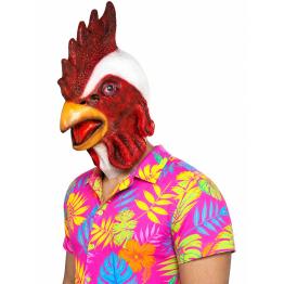 Máscara de Gallo de Corral  adulto.