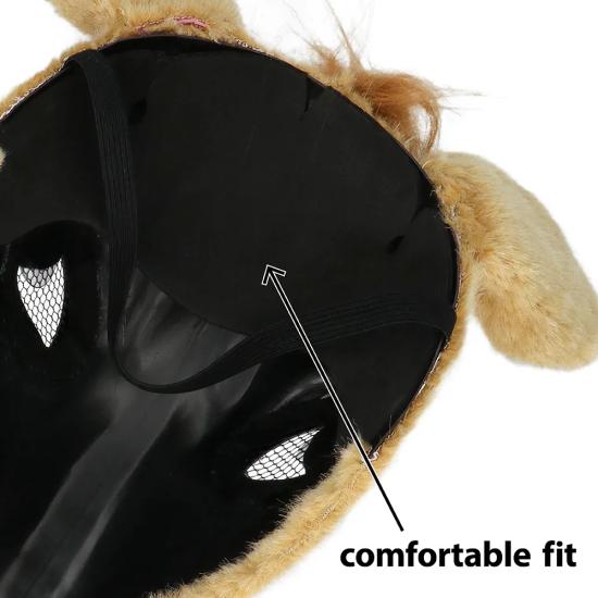 Máscara de caballo realista para adulto