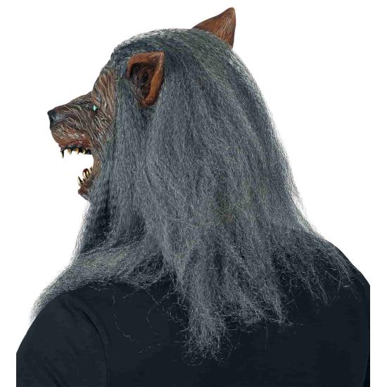 Máscara  Hombre Lobo con Pelo