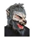 Máscara de hombre lobo en luna llena para adulto.