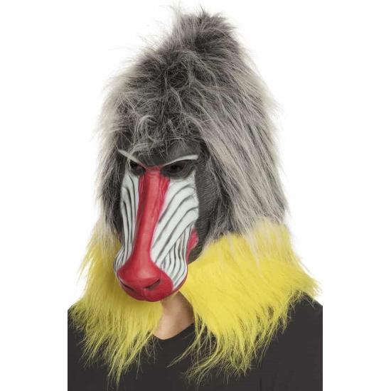 Máscara de Latex Babuino con Pelo adultos