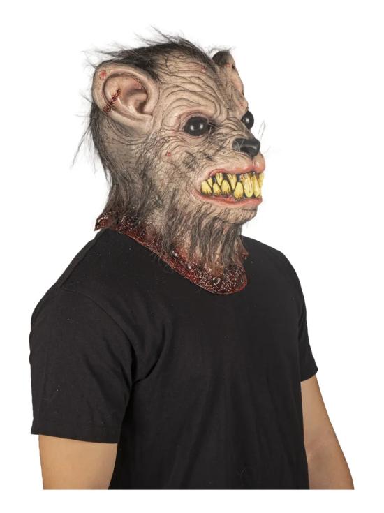 Máscara de Látex Mangy Rat Rata Mutante Ghoulish