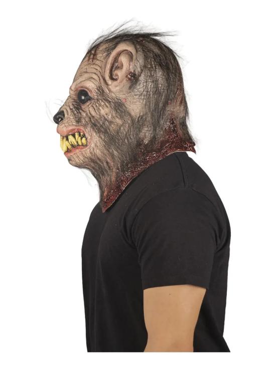 Máscara de Látex Mangy Rat Rata Mutante Ghoulish