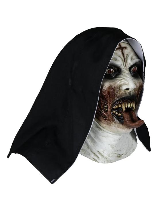 Máscara de Látex Monja Poseída Possessed Nun Ghoulish