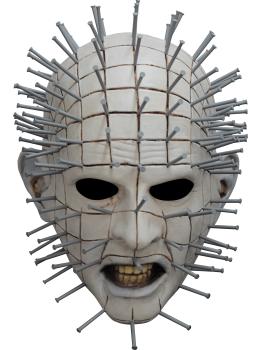 Máscara de látex Pinhead de la línea Hellraiser.
