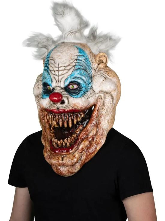 Máscara de Látex Sadistic Clown Ghoulish de Payaso de Terror para Adulto