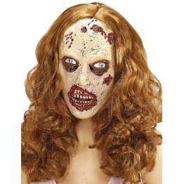 Máscara de Mujer Zombie adulta
