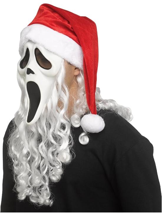 Máscara de Papá Noel GhostFace