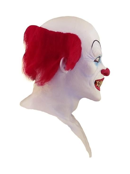 Máscara de Payaso Aterrador Adulto para Halloween