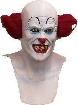 Máscara de Payaso Aterrador Adulto para Halloween