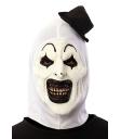 Máscara de Payaso Terrifier con Capucha y Sombrerito Negro