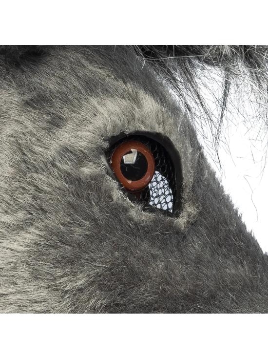 Máscara de Peluche de Burro para Adultos
