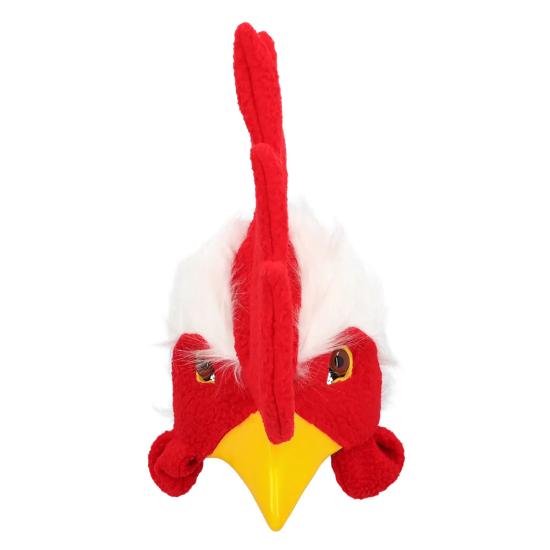 Máscara de Peluche de Gallo para Adultos