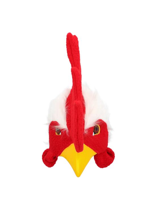 Máscara de Peluche de Gallo para Adultos