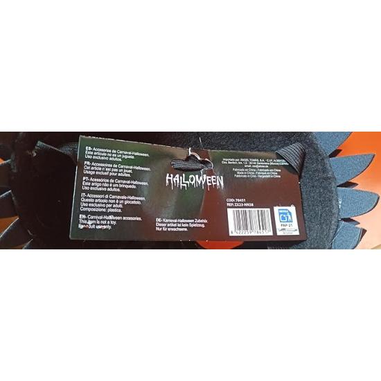 Máscara de Pájaro Adulto Negro