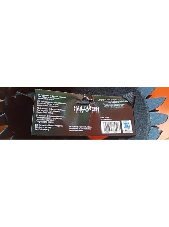 Máscara de Pájaro Adulto Negro
