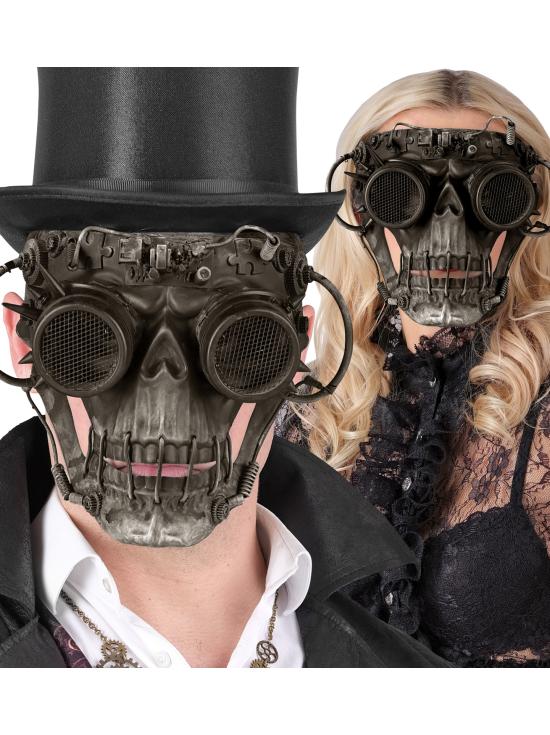 Máscara de Steampunk Gold
