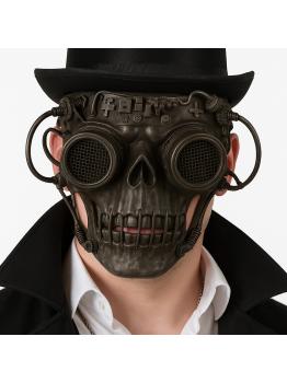 Máscara de Steampunk Gold