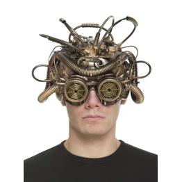 Máscara de Steampunk Time