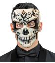 Máscara de Tela Señor Día de los Muertos