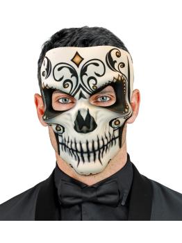 Máscara de Tela Señor Día de los Muertos