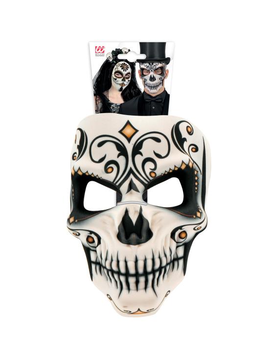 Máscara de Tela Señor Día de los Muertos