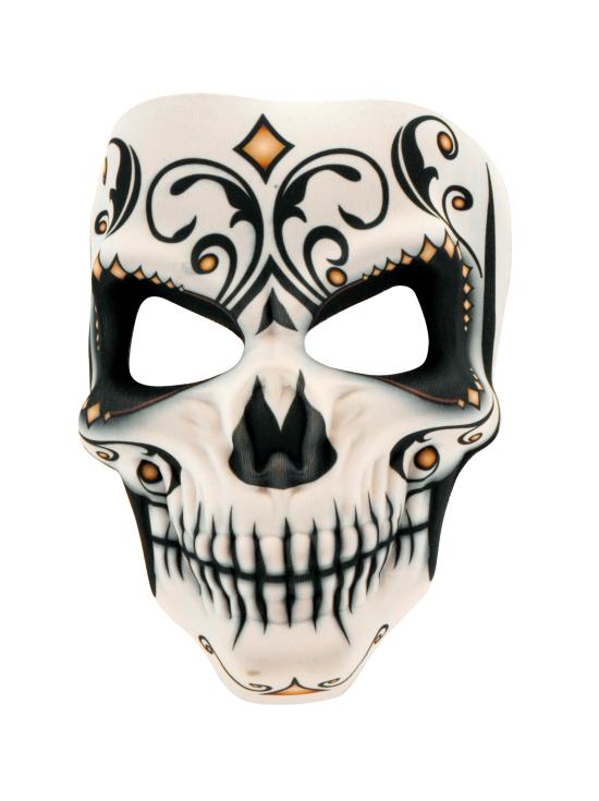 Máscara de Tela Señor Día de los Muertos