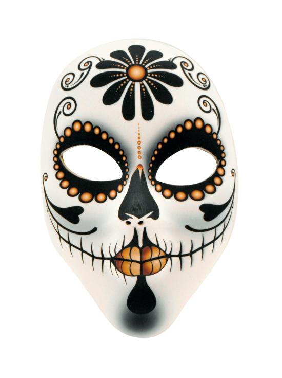 Máscara de Tela Señora Día de los Muertos