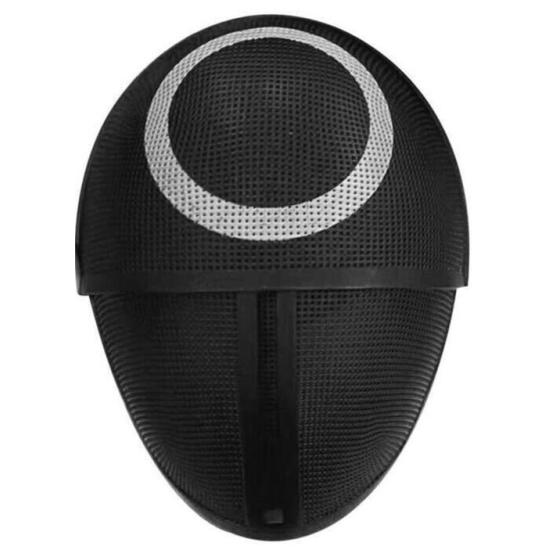 Máscara del Juego del Calamar Circulo Rígida Máscara del Juego del Calamar Circulo Rígida