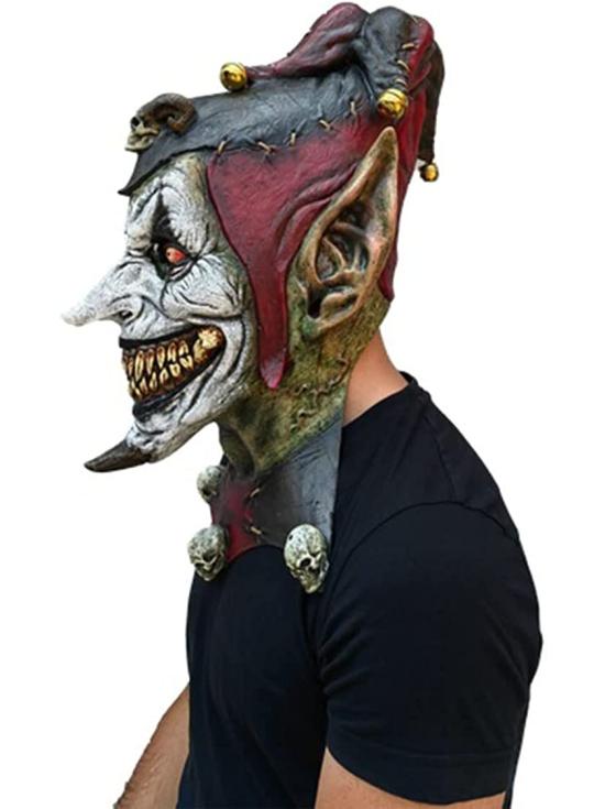 Máscara disfraz Jesterblin de la línea Nightmare Makers