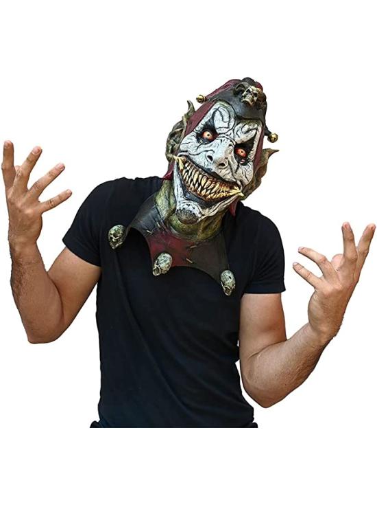 Máscara disfraz Jesterblin de la línea Nightmare Makers