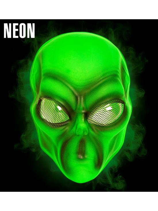 Máscara Extraterrestre Verde