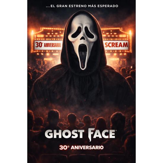 Máscara Ghost Face® 30º Aniversario