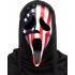 Máscara Ghost Face Patriótica – Terror Clásico con Estilo Americano adultos