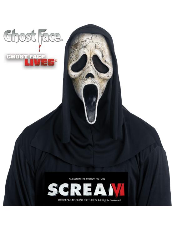 Máscara GhostFace Scream 6 – Máscara Halloween de Terror Asesino