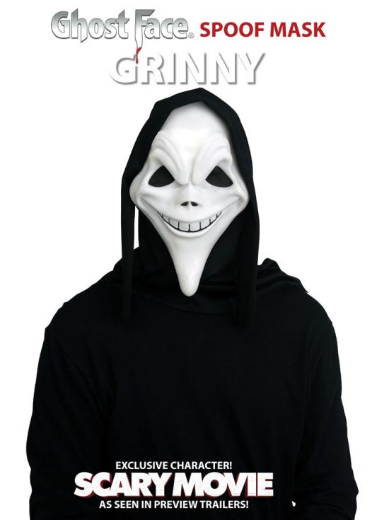 Máscara Grinny Scary Movie 6® para adulto