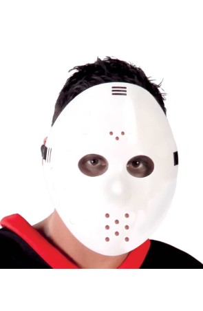 Máscara Hockey Blanca  Economic Jason V 13