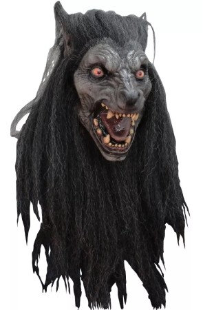 Máscara Hombre Lobo Black Moon 26594 Halloween Terror