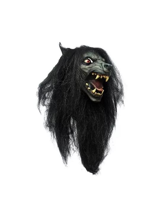 Máscara Hombre Lobo Black Moon 26594 Halloween Terror