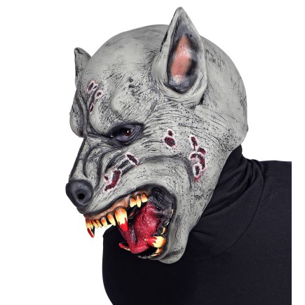 Máscara Hombre Lobo Sangrienta para adulto