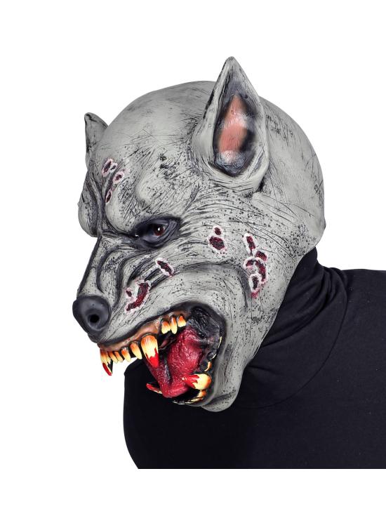 Máscara Hombre Lobo Sangrienta para adulto