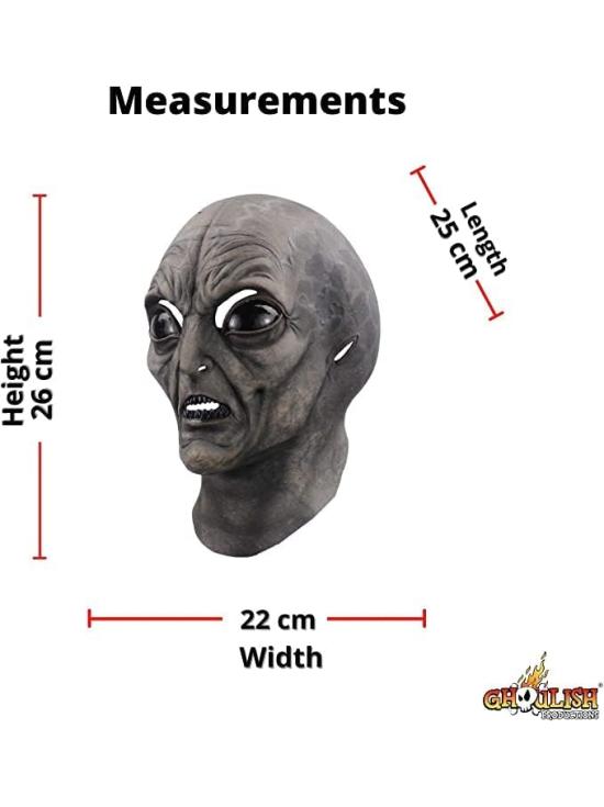 Máscara Invasor Malvado 51 - Línea Aliens