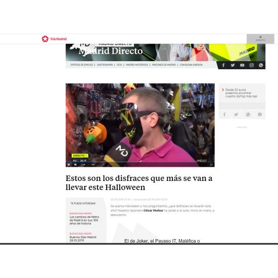 Máscara La Purga con Luz