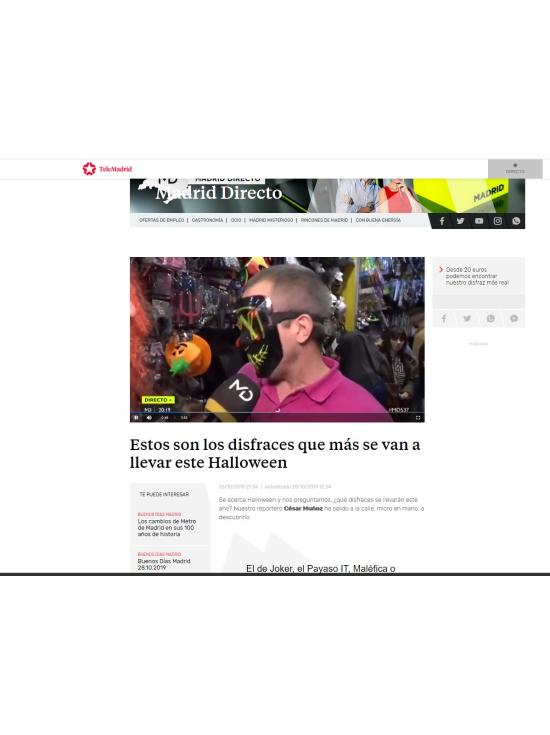 Máscara La Purga con Luz