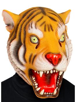 Máscara Latex de Tigre adultos