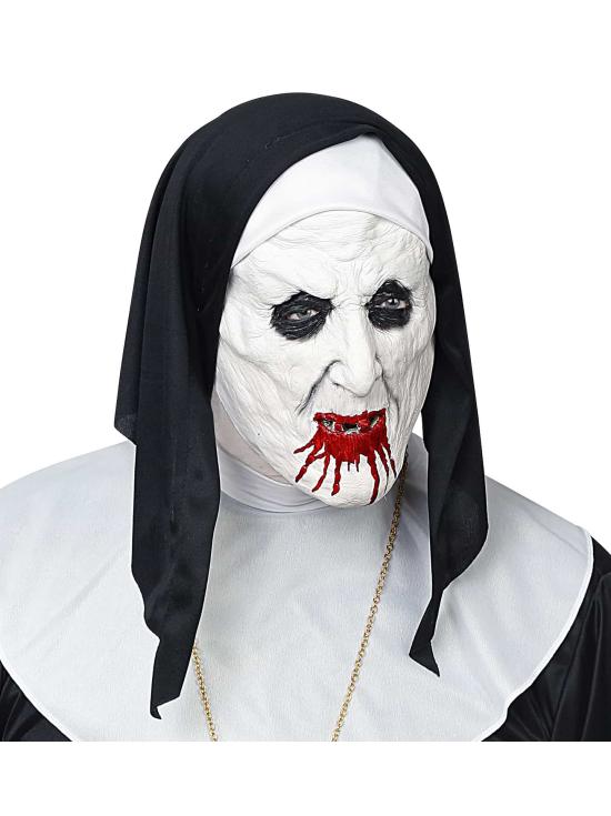 Máscara Monja Terror adultos