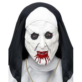 Máscara Monja Terror adultos