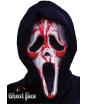 Máscara Máscara Ghost Face Sangrante con bomba