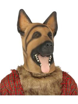 Máscara Perro Pastor Alemán adulto.