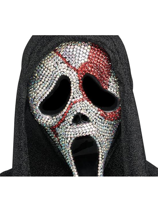 Máscara Sangrienta GhostFace Bloody Bling – Terror con Brillo y Estilo